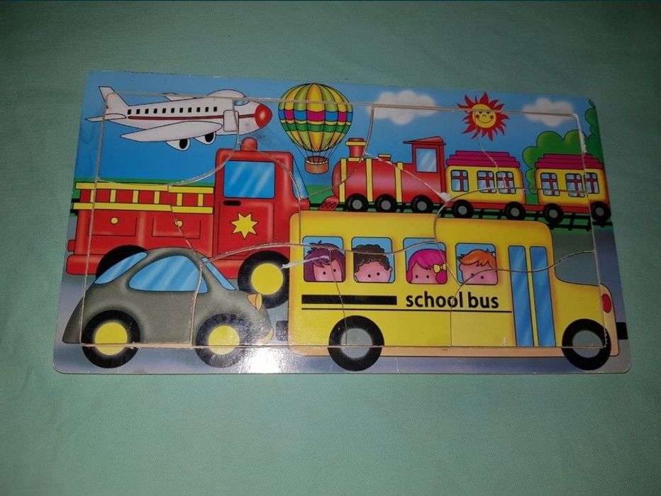 Дървени и занимателни играчки пъзели