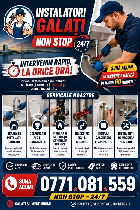 Instalator Galati-Montaj Apometre-Sigilari