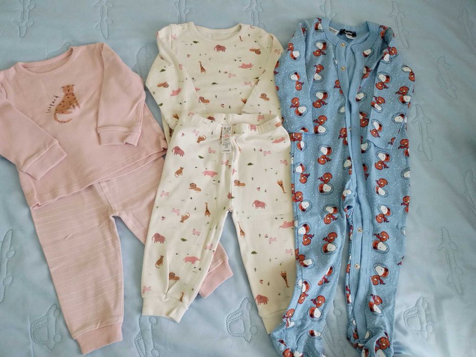 Бебешки дрехи за момиче 6-12 месеца