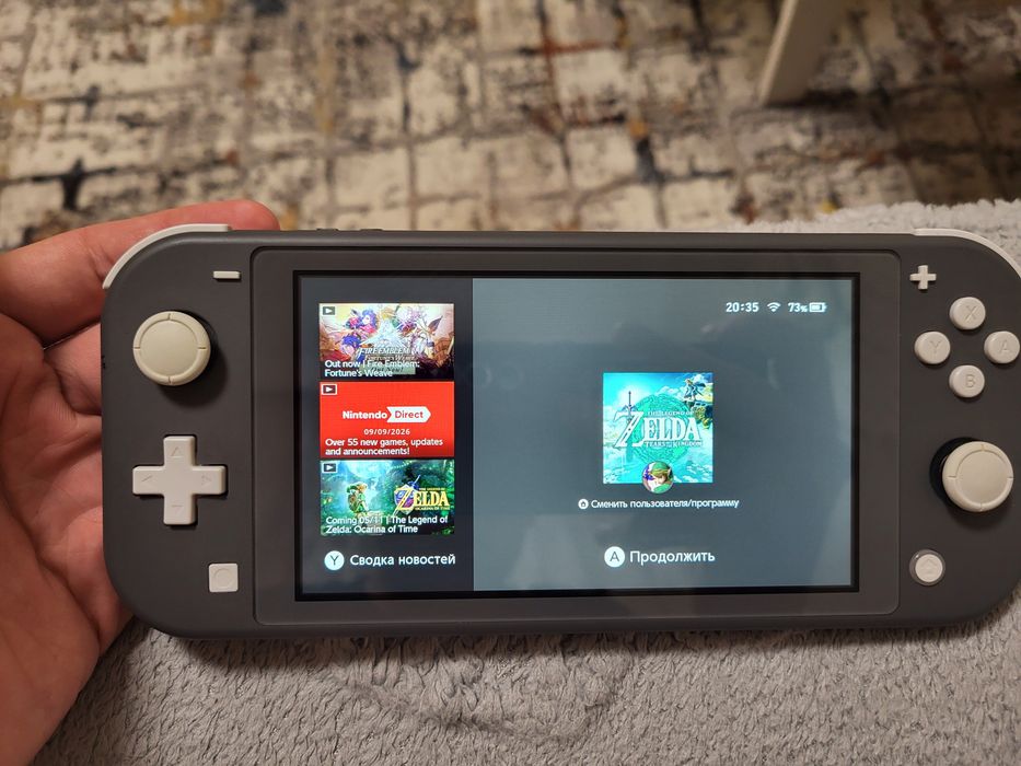 Продам Nintendo switch lite 32gb