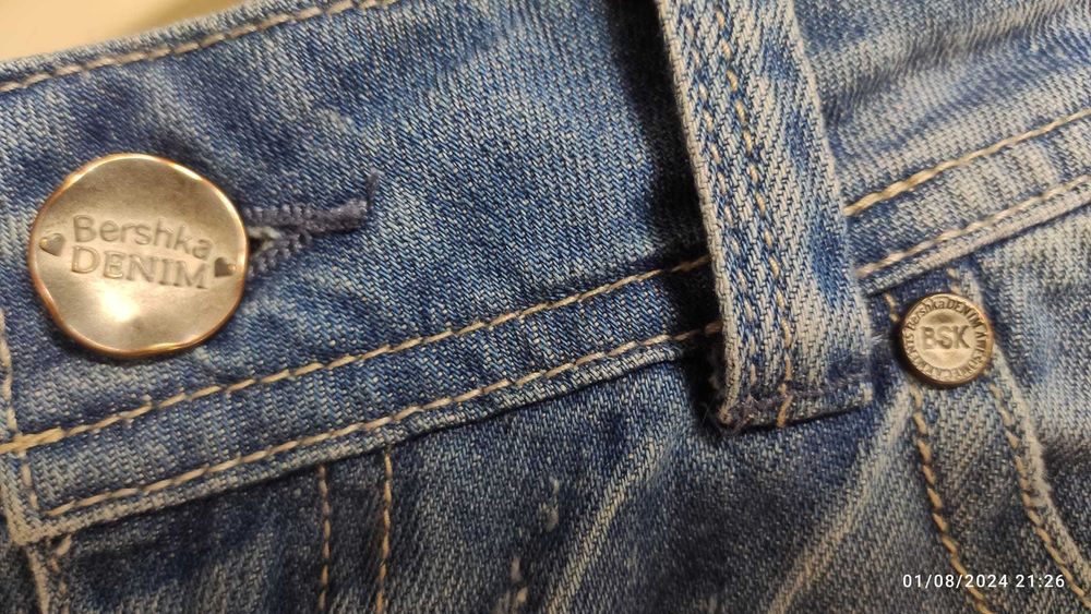 Къси дънкови Bershka L