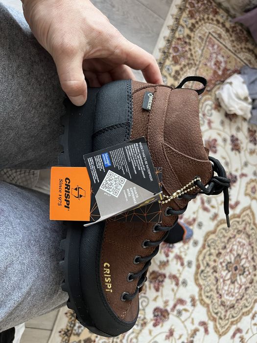 Ботинки CRISPI Monaco Dark brown GTX коричневый