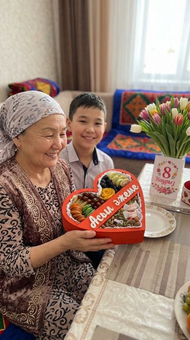 Подарок бабушке Асыл әжеме