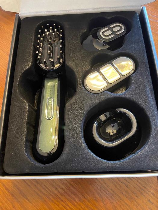 BIOESTHE Мултифункционално устройство,Гребен за растеж на косата,масаж