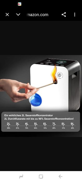 Кислороден концентратор ke-y102w 29l 96 домашен медицински LCD