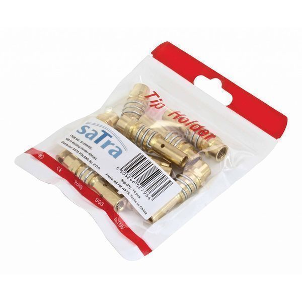 Комплект 10 дюзи за контакт с пружина 42 мм за заваръчен пистолет mig/