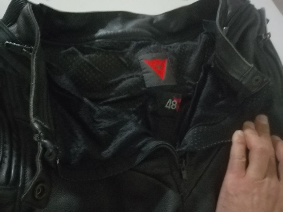 Кожен мотоциклетен панталон