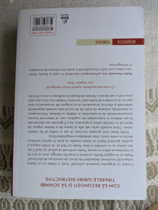 Cartea "Femei care iubesc prea mult"