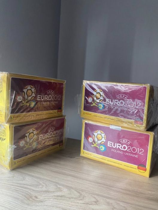 Кутия Panini Euro 2012