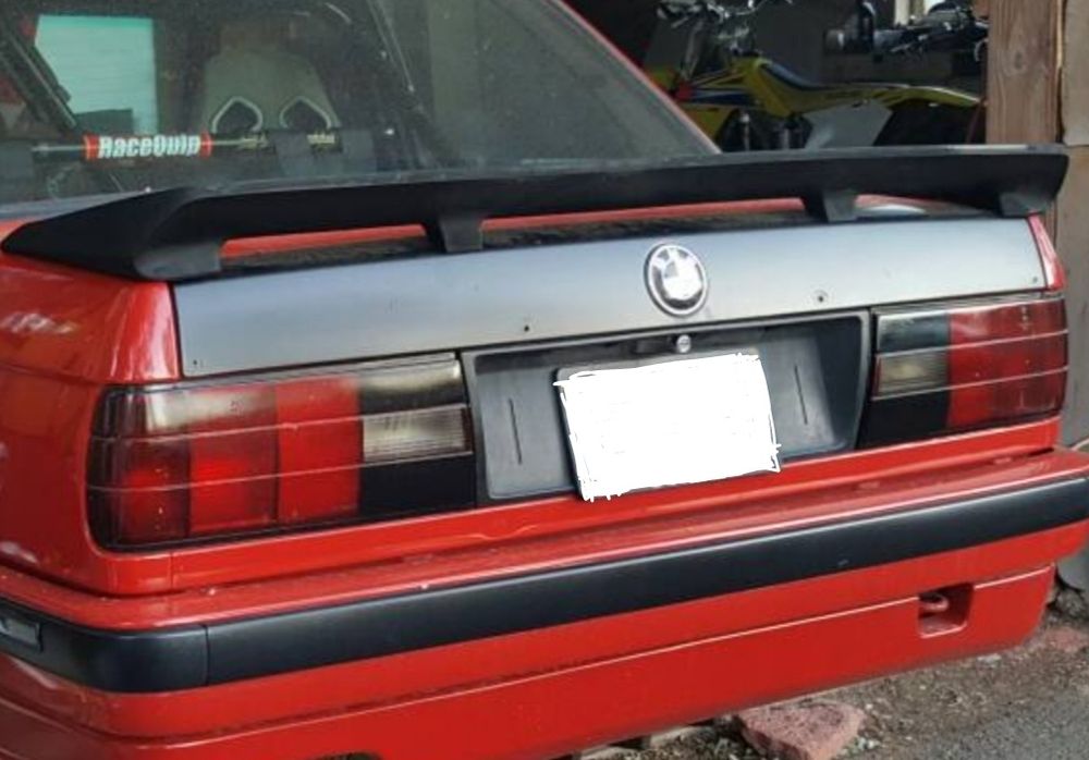 Спойлер Zender/AC Schnitzer BMW E 30 Heckspoiler Germany