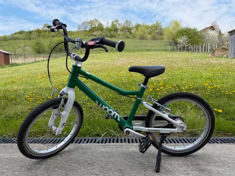 Woom 3 verde 16 inch cu cric