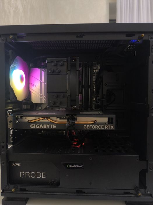 Игровой ПК Ryzen 5 5600X / RTX 4060 Eagle / 16GB / M.2 + HDD
