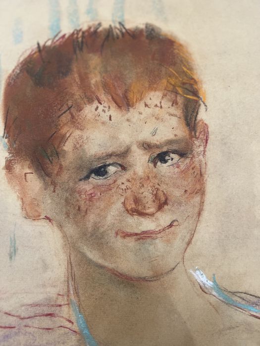 Мальчик . Резников Л . И . 1979г