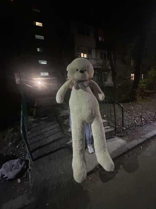 плюшевый мишка 2 метра