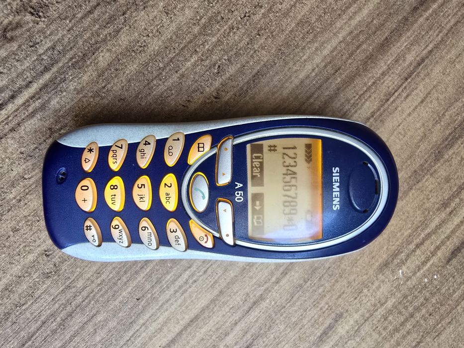 Telefon Colectie: Siemens A50 Blue