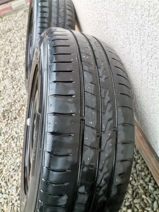 Jante Oțel 4x108 Citroen Peugeot + anvelope vara 195/65r15