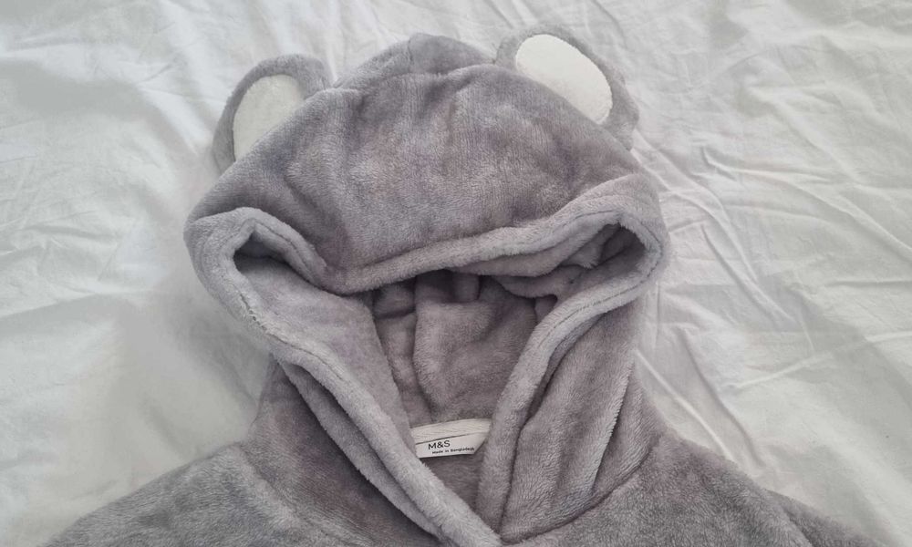 Коала Oversized Hoodie марка M&S с размер (3-4 години)