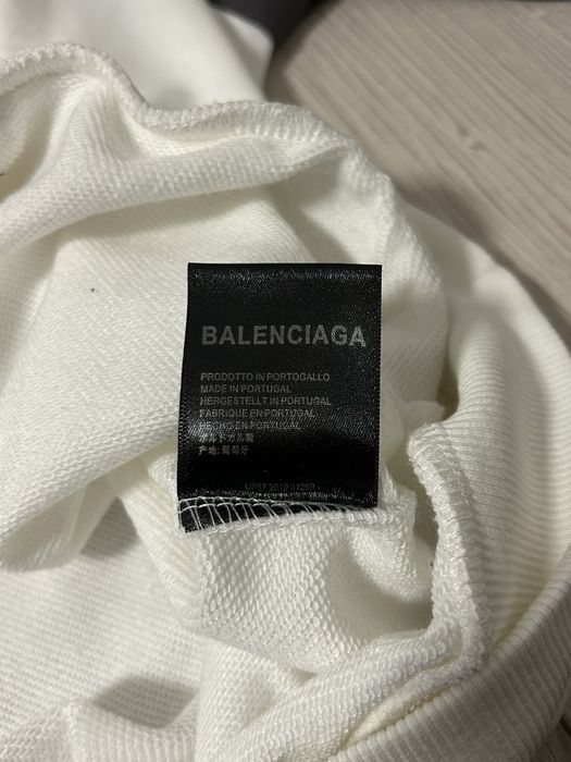 Bluza Balenciaga Alb