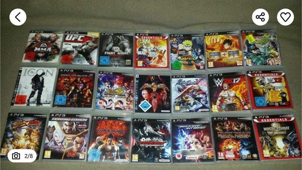 Vand colectie jocuri PS3 cu 30 ron bucata sau toate la 4999 ron