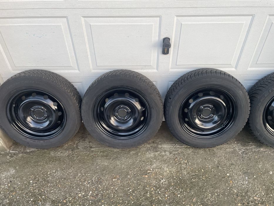 Jante logan ,anvelope 185 65 15 88T Falken dot 2021 iarna