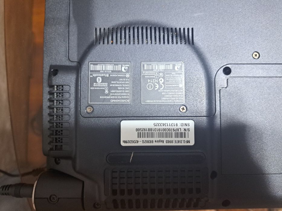 Vand laptop Acer Aspire 6930ZG