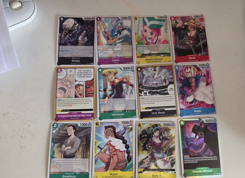 Collecție Magic the Gathering, One Piece, Pokemon