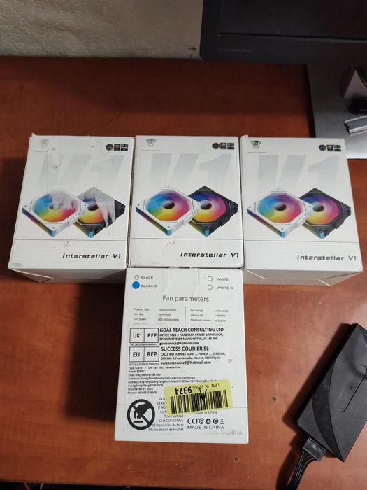 Set ventilatoare tip Lianli 120mm argb inf mirror3 pack ca noi,block