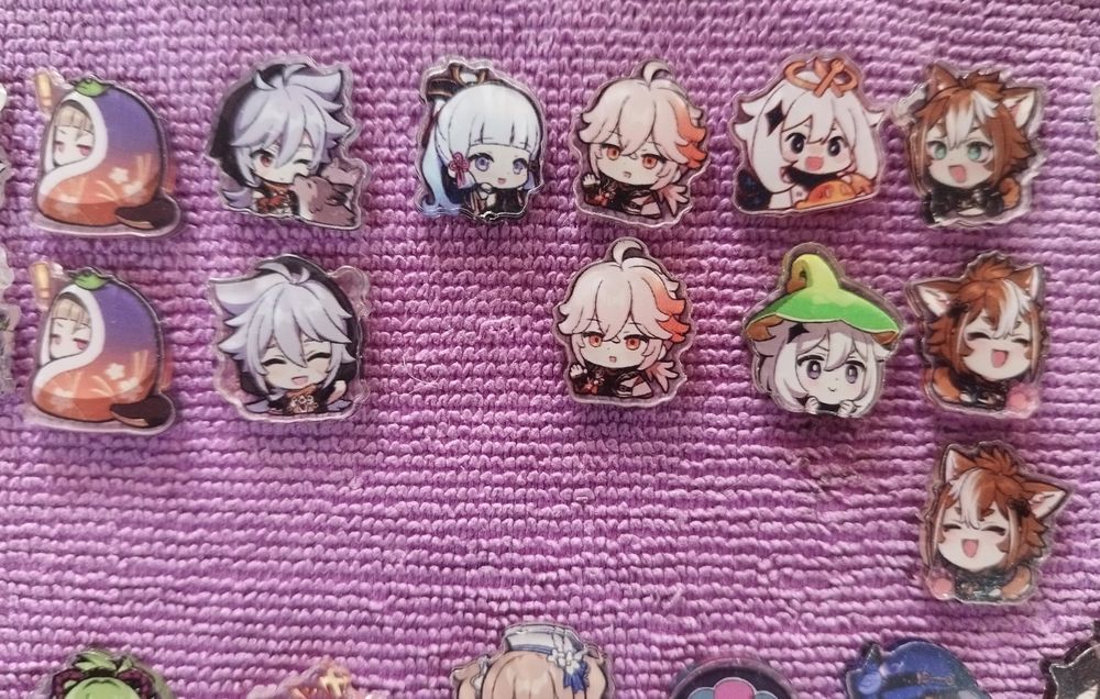 Genshin impact епоксидни мини фигурки