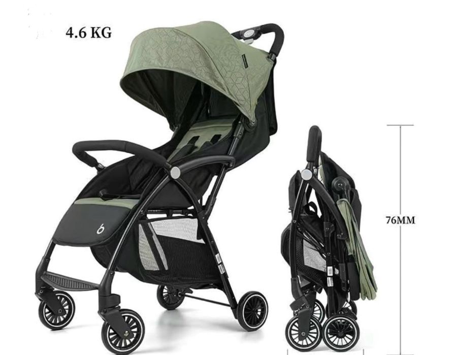 Коляска прогулочная компактная