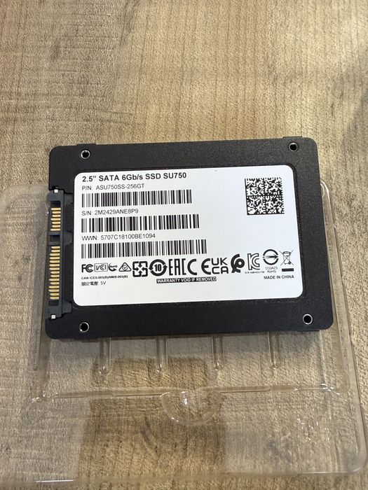 ADATA SU750 256GB SSD SATA 2.5” (4бр.)