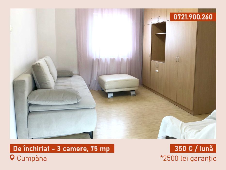 Apartament cu 3 camere, balcon și terasă – Intrare separată, Etaj 1