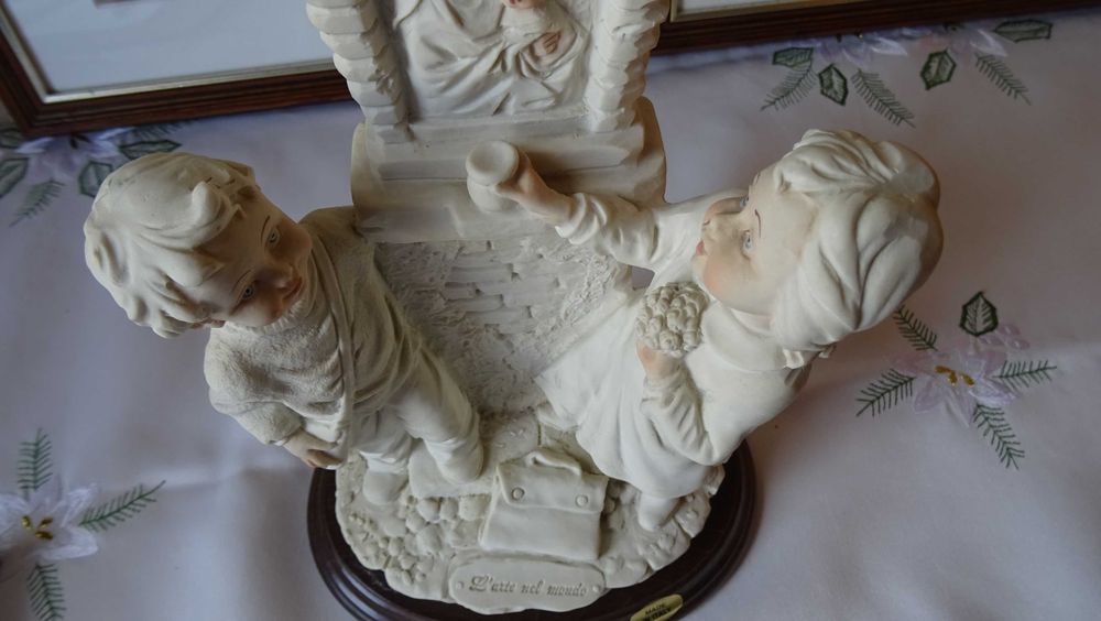 Винтидж Статуетка бисквит порцелан - L Arte nel Mondo