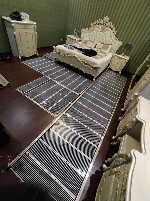 Монтаж электрический тёплого пола под ключ