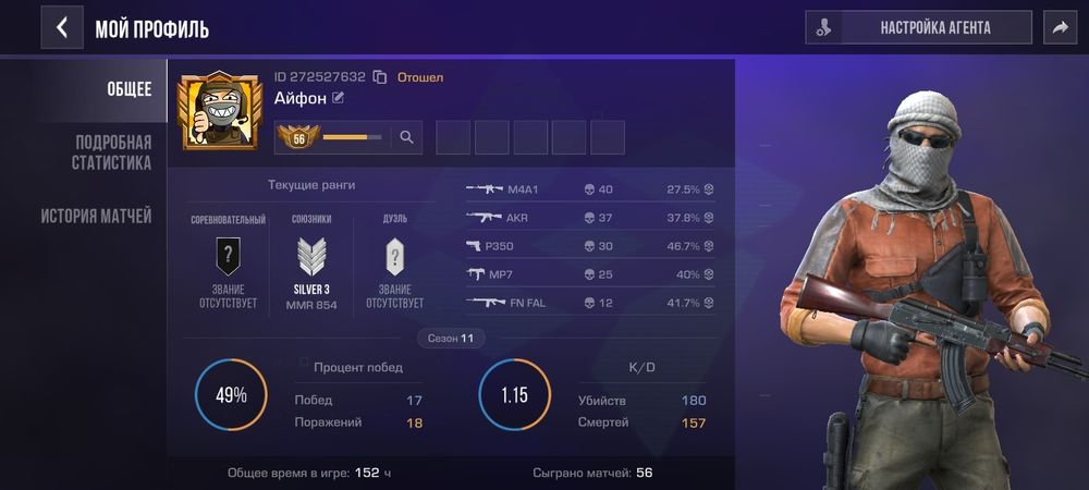 Стендофф акк 500голд бар