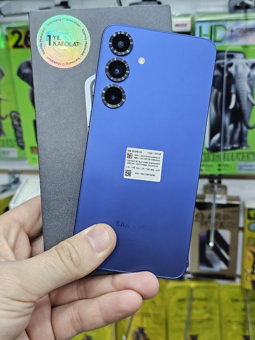 S25+ PLus 12/256GB. 1yillik kafolat.