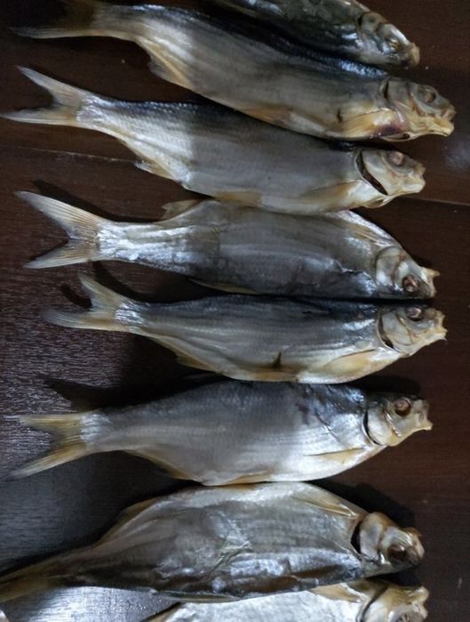 сушёная вяленая рыбец