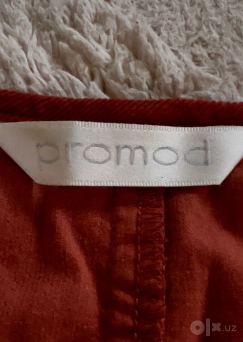 Платье женское из микровельвета Promod