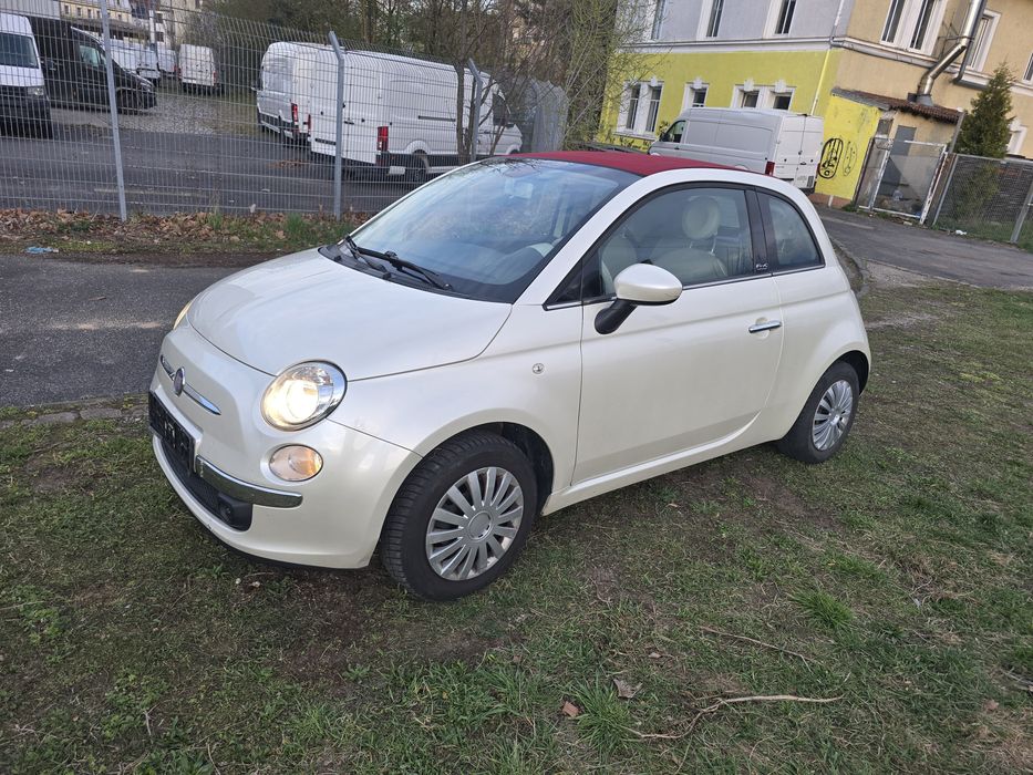 Fiat 500 , 2010 euro 5 decapotabila