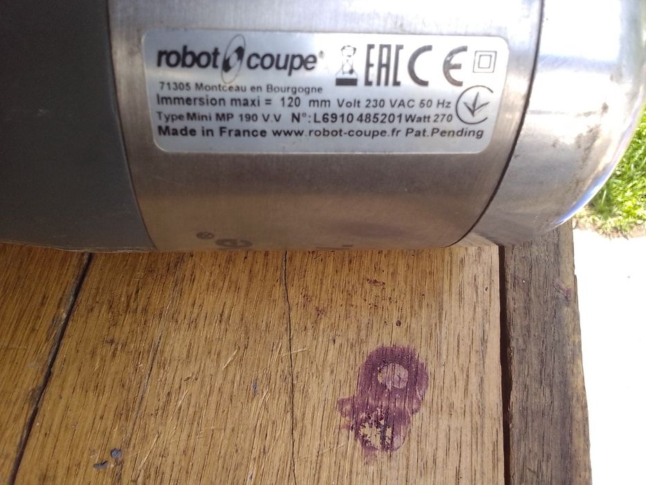 Vând blender raw smeg, robot coupe-waring