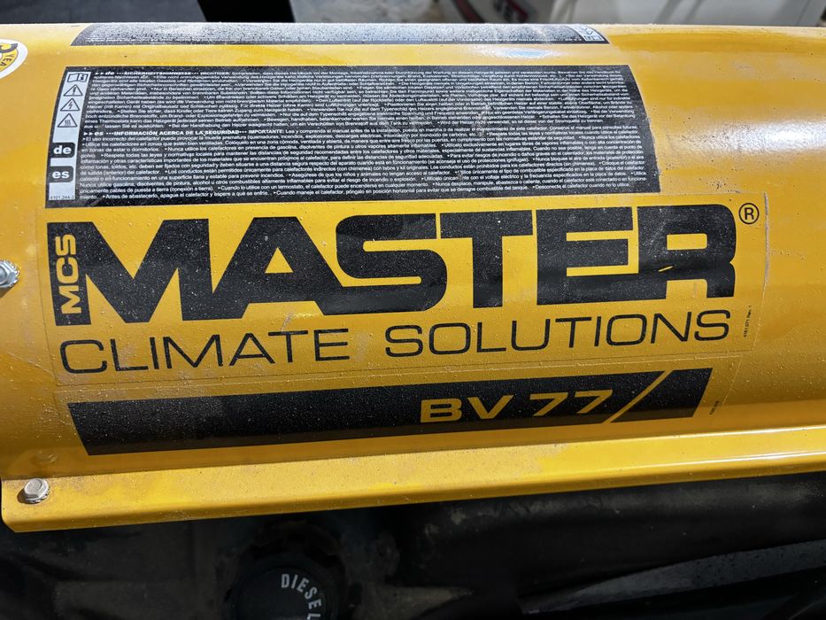 Дизелов калорифер с индиректно отопление Master BV 77 (20 kW)
