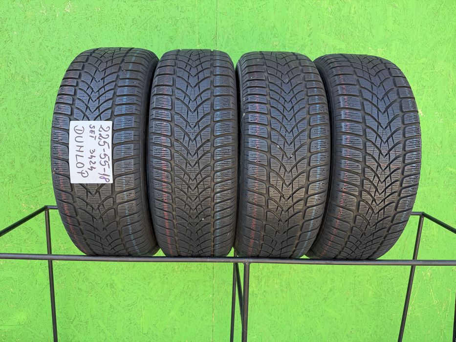 225/55/18 M+S DUNLOP DOT 3424 Stare excelenta