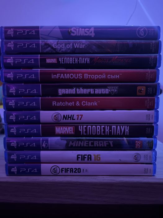 Игры на playstation 4