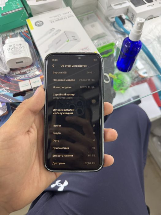 Iphone 11pro 64гб 100%