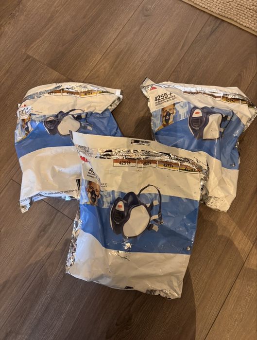 3М маска 4277+ професионални респиратори полумаски с филтри – нови