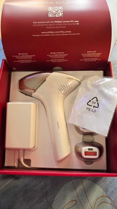 Чисто нова Lumea Philips за лазерно обезкосмяване и поддържане