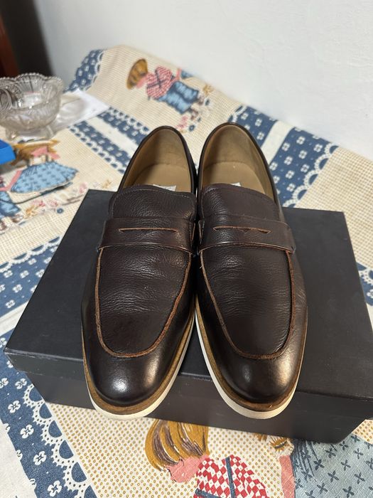 Pantofi piele pat calvin