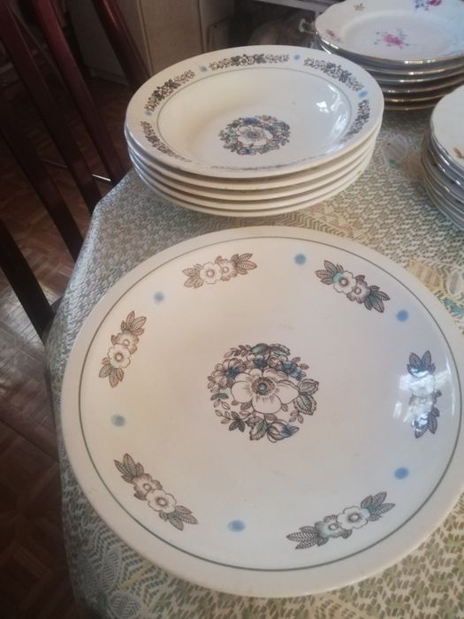 Посуда СССР фарфор  тарелки