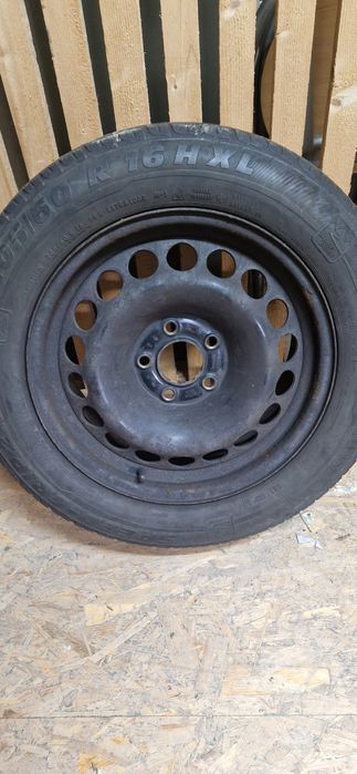 4бр.Оригинални железни джанти 16" 5х112 с тасове за Audi A4 B8/B9/Q5A5