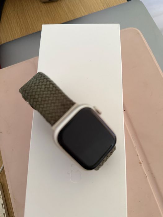 Ceas inteligent Apple Seria 9, 41 mm + 2 curele originale