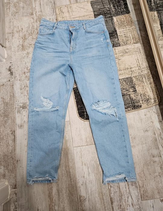 Blugi albastri  zara 38